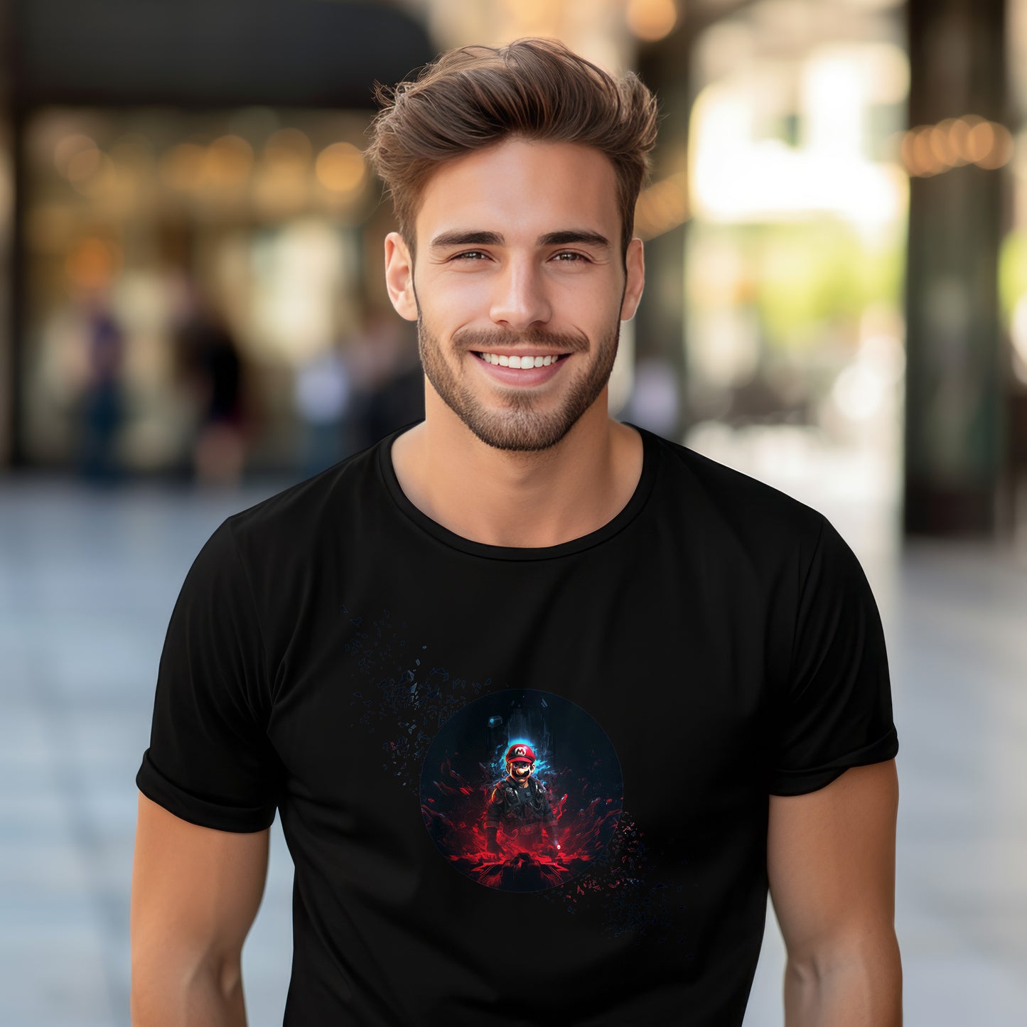 Cyber Mario T-Shirt (Unisex)