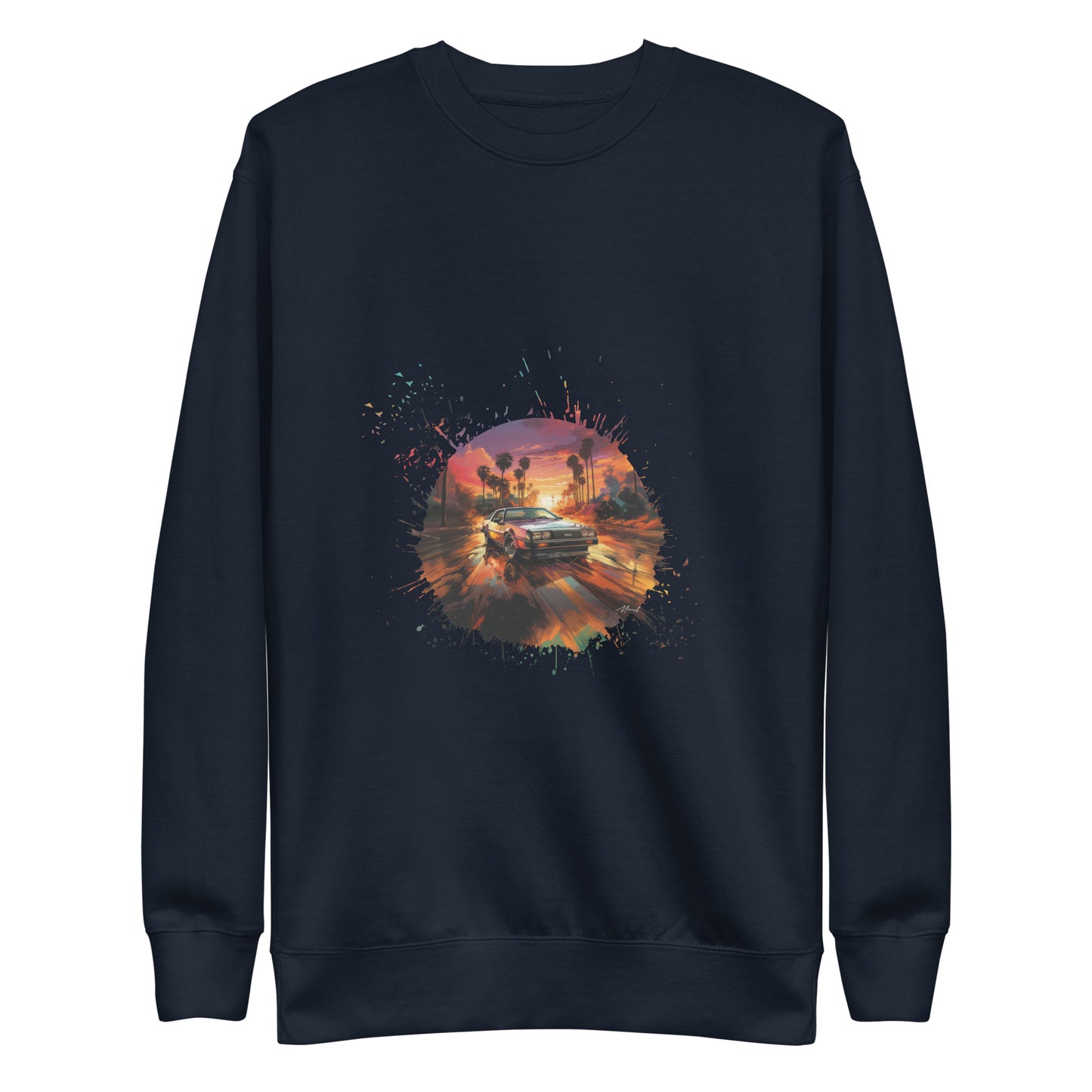 80s Vibes and Time Travel Magic: Delorean Sweater (Unisex)