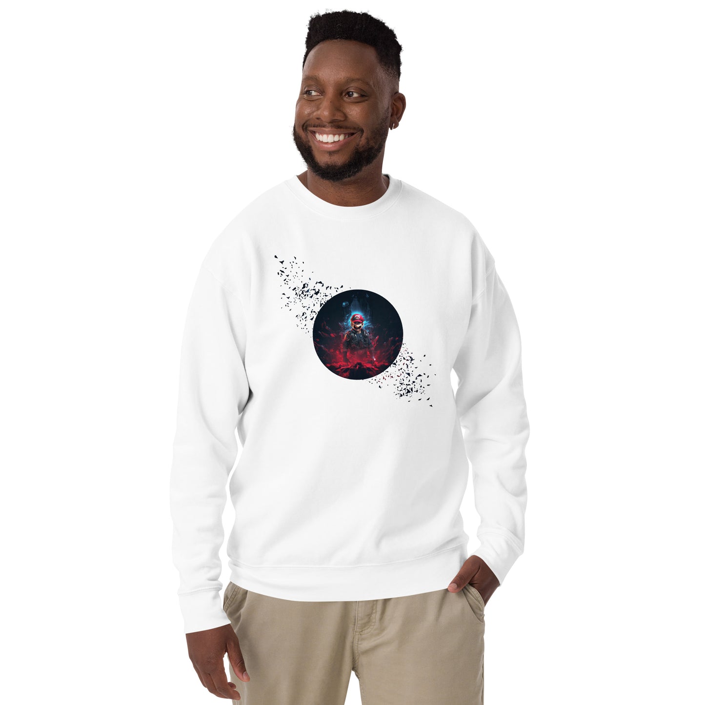 Cyber Mario Sweater (Unisex)